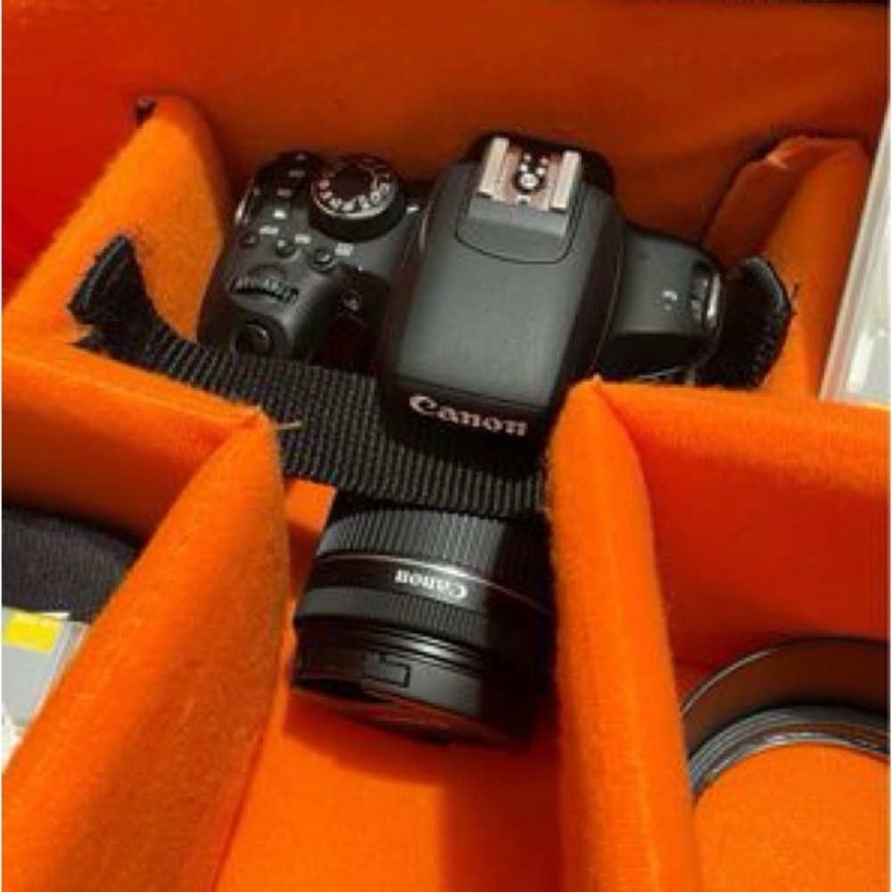 Canon Rebel T7i (camera + Extras)